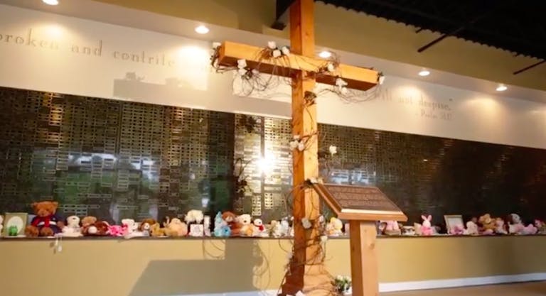 national memorial unborn cross