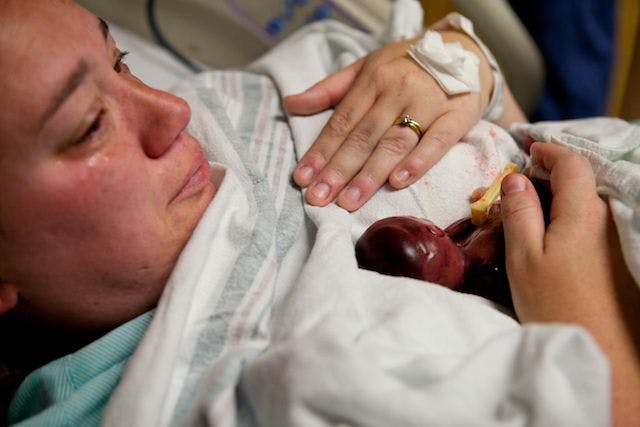 Baby Walter with his mother, Lexi. Images courtesy of F2 Photography by Lexi.