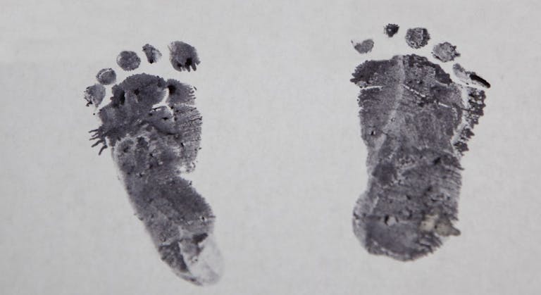 first footprint