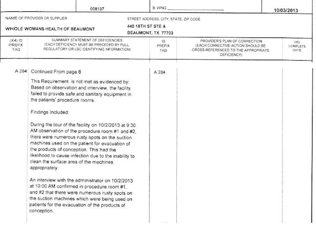 whole-womens-health-abortion-clinic-inspection-oct-2013