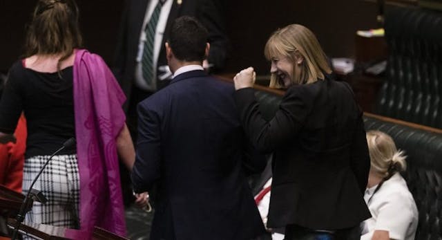 Photo: Brook Mitchell (Getty Images) – NSW MPs celebrate decriminalization of abortion ‘Defeat for humanity’: Most populated Australian state decriminalizes abortion image