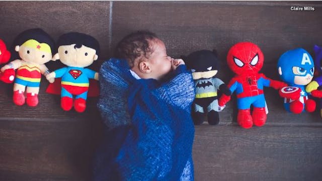 Baby Jackson. Screenshot Inside Edition. NICU adoption