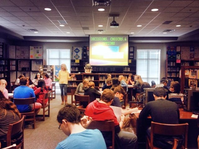 emily presenting