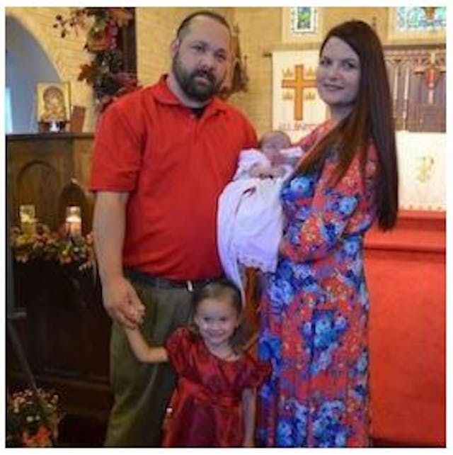 Tawny Crawford and her family. PCOS, napro, polycystic ovarian syndrome