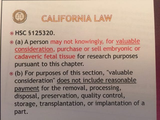 Orange County Fetal Parts 2