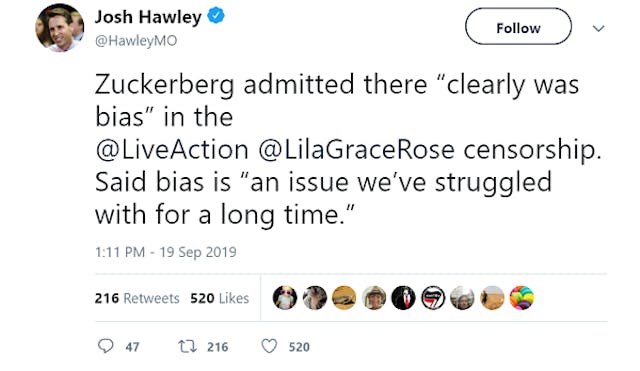 Facebook founder Mark Zuckerberg: Fact check of Live Action was ‘clearly biased’ image