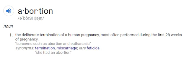Let’s be clear: Abortion isn’t just ending a pregnancy. It’s intentional killing. image