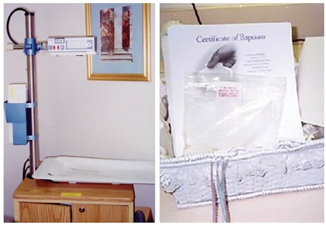 Image: Comfort Room at Christ Hospital aborted babies left to die (Image credit: SBA List)