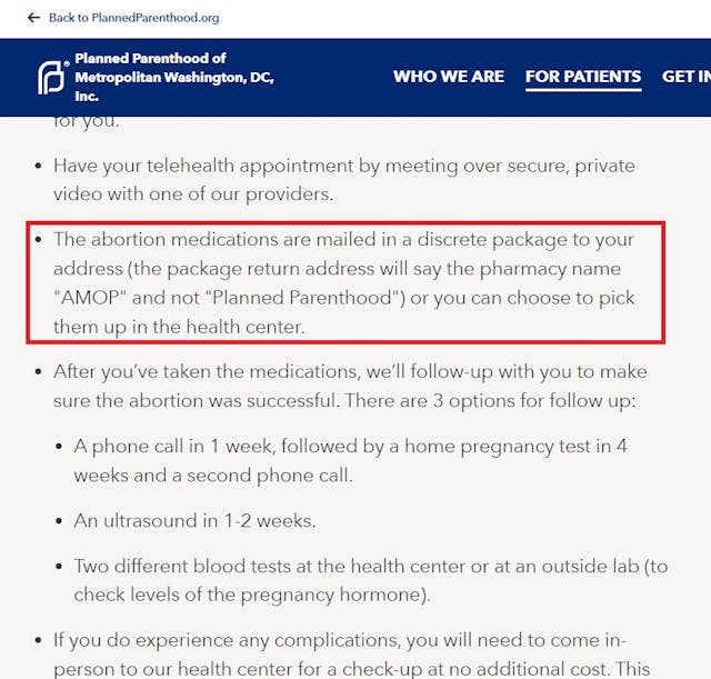 Image: Planned Parenthood uses Abortion Pill Pharmacy AMOP located in building with car dealer