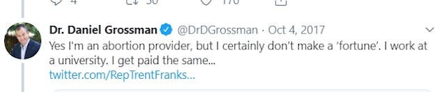 Daniel Grossman provides abortions (Image: Twitter) Image: Daniel Grossman provides abortions (Image: Twitter)