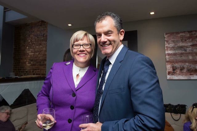 Daniel Grossman and WWH founder Amy Hagstrom Image: Daniel Grossman and WWH founder Amy Hagstrom