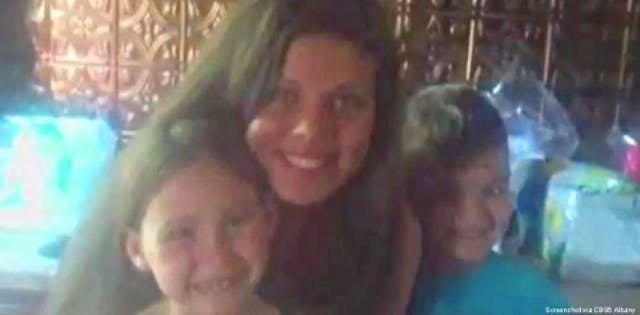 Vanessa Milligan (center); screenshot via CBS6 Albany. vanessa-milligan