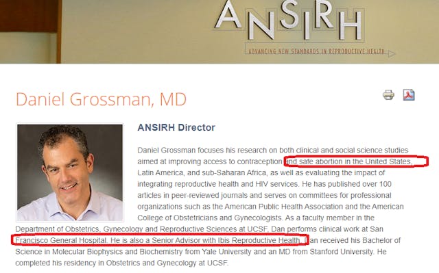 Image: Daniel Grossman is director at ANSIRH