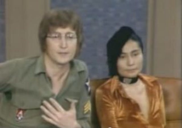 John Lennon and Yoko Ono discuss overpopulation