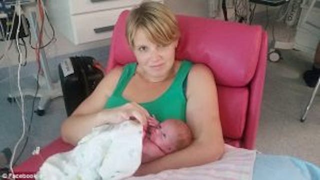 Teddy and his mother. Photo via Facebook. Teddy and his mother. Photo via Facebook.