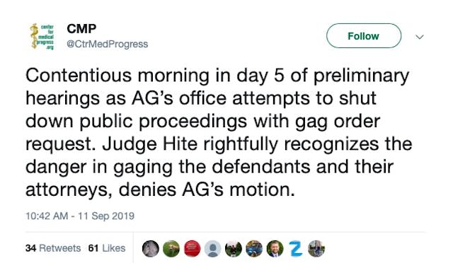 Judge denies California AG gag order request on hearings for pro-life undercover journalists image