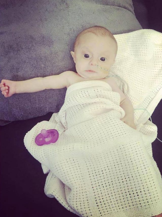 Baby Amelia (photo via Elle Brant’s Facebook page) elle-brant-facebook-amelia