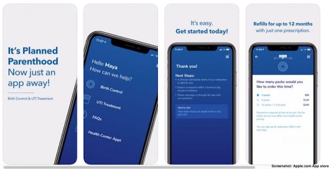 Screenshot, Apple.com Planned Parenthood expands telemedicine app as industry looks to remove abortion pill safeguards image