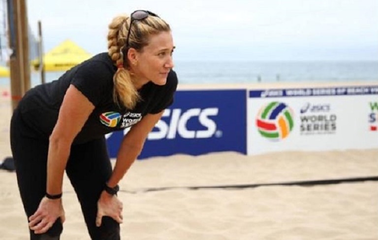 pregnant athlete