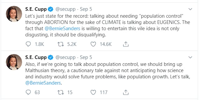 SE Cupp Bernie Sanders