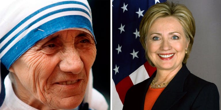 mother-teresa-clinton