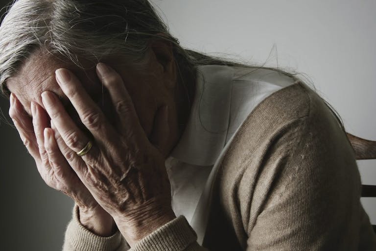 Photo: Getty Images elderly, woman, abortion, assisted suicide