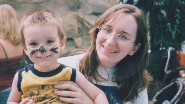 Source image accompanying the anonymous mother’s testimony
