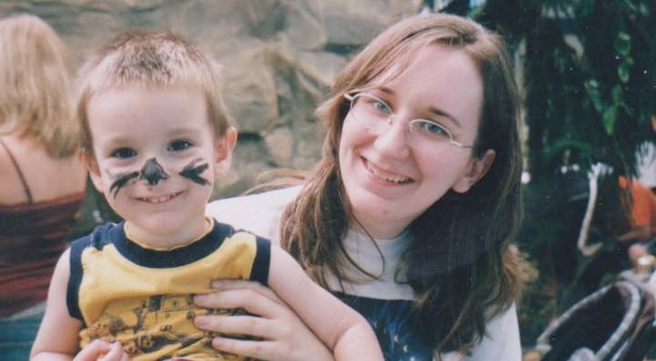 Source image accompanying the anonymous mother’s testimony