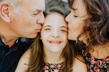 Belinda and parents
