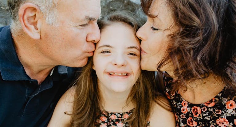 Belinda and parents