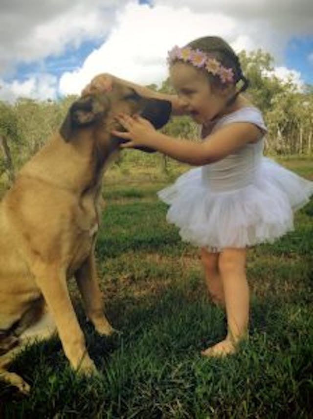 Josee and her dog (Copyright: Josee’sJourney) Josee and her dog. copyright: Josee'sJourney