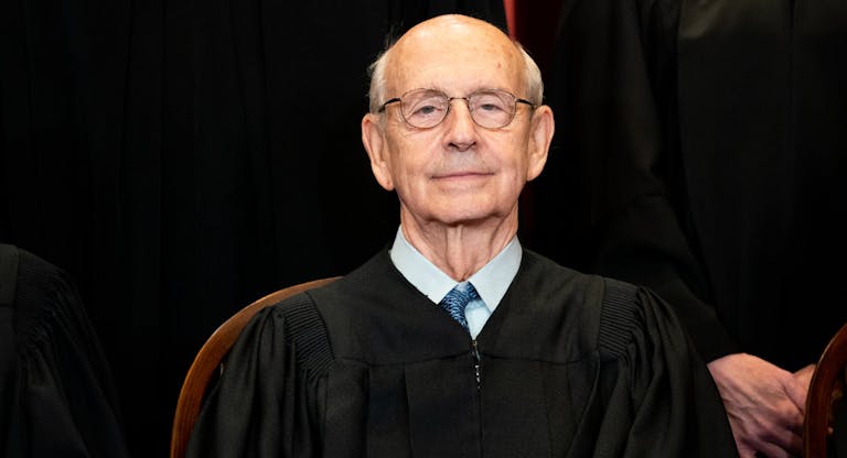 Supreme Court Justices Pose For Formal Group Photo