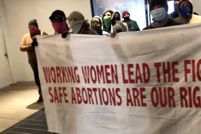 texas right to life smoke bomb