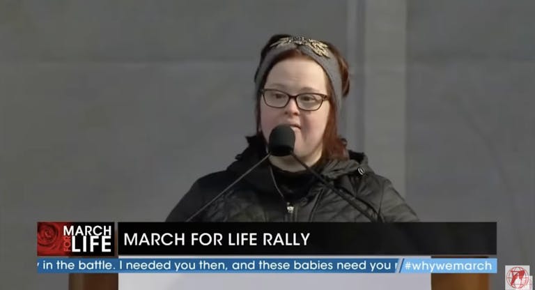 katie shaw down syndrome march for life