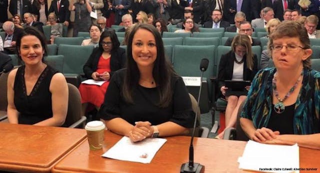 Abortion survivors Gianna Jessen, Claire Culwell, and Carrie Holland-Fischer testified in favor of the Texas Born-Alive Infant Protection Act. abortion survivors