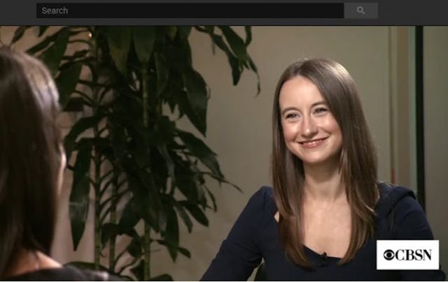 Image: Kate Smith from CBS interviews Planned Parenthood president