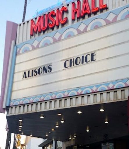 alison’s choice