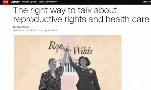 NARAL prez how to talk about abortion CNN Image: NARAL prez how to talk about abortion CNN