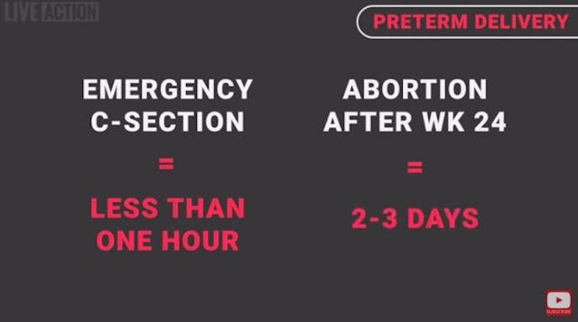 WATCH Pro-Life Replies: Abortion is actually never medically necessary image