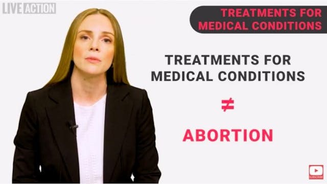 WATCH Pro-Life Replies: Abortion is actually never medically necessary image
