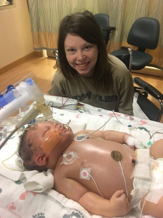 Baby Issac lived only a few days after birth, but his legacy will live forever image