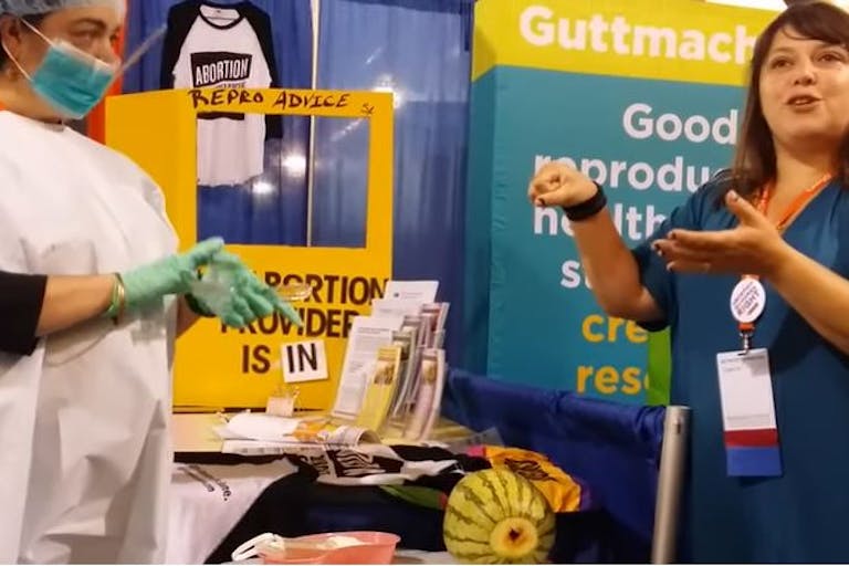 screenshot abortion demo