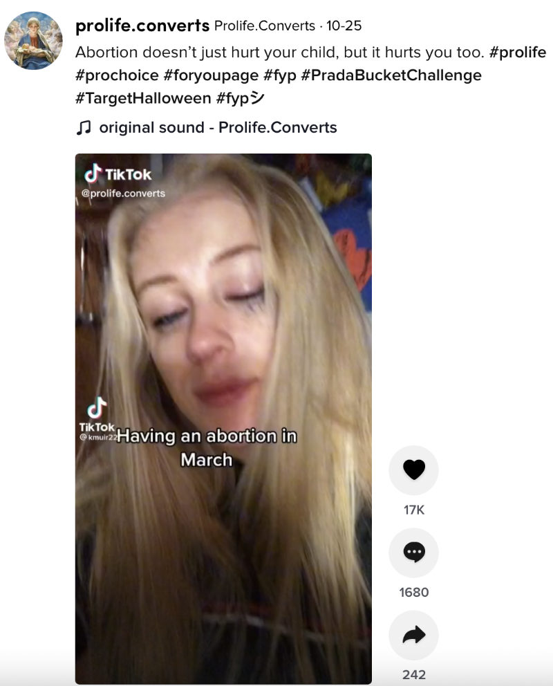 WATCH: 10 of the best pro-life TikToks of 2021 image