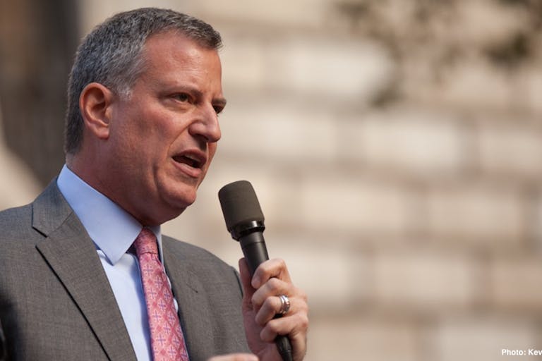 bill de blasio new york city