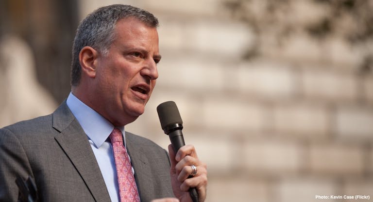 bill de blasio new york city