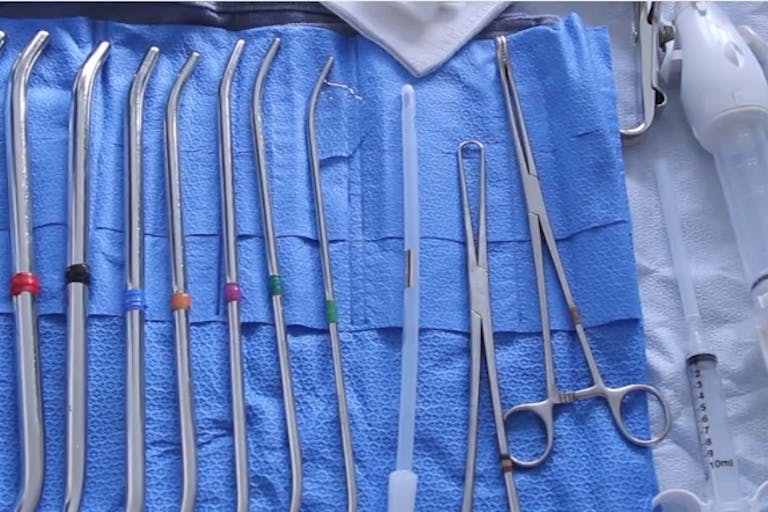 Manual Uterine Aspirator MUA alongside abortion Dilators