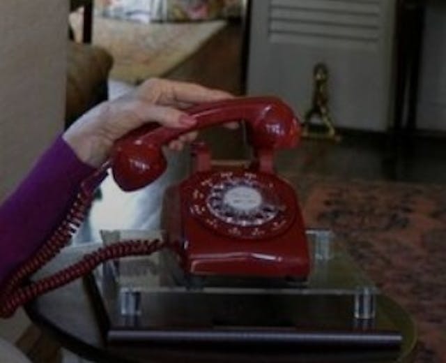 Planned Parenthood Charlotte founder Sarah Bryant red telephone Image: Planned Parenthood Charlotte founder Sarah Bryant red telephone