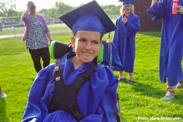 kayden mcclanahan graduation trisomy 18