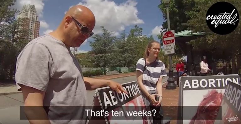 created equal abortion victim ten weeks