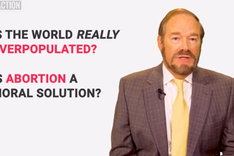 pro-life replies, overpopulation, abortion